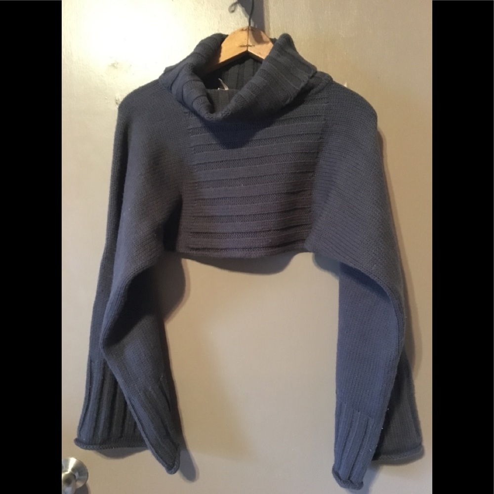 Chunky half sweater